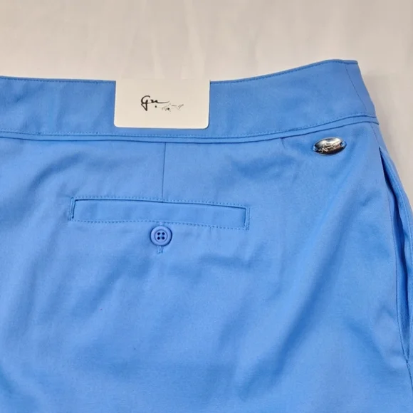 Greg Norman Women's Baby Blue Golf Skirt With In Built Underwear Size 16 - Picture 3 of 13